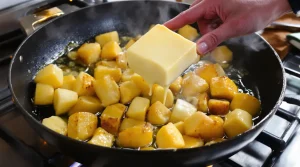 Ajoutez cet ingrédient aux pommes de terre pendant la cuisson : elles deviennent plus savoureuses, parfumées et ultra moelleuses