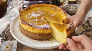 Flan pâtissier à la pistache : plus fondant qu’un flan classique, dessert ultra gourmand